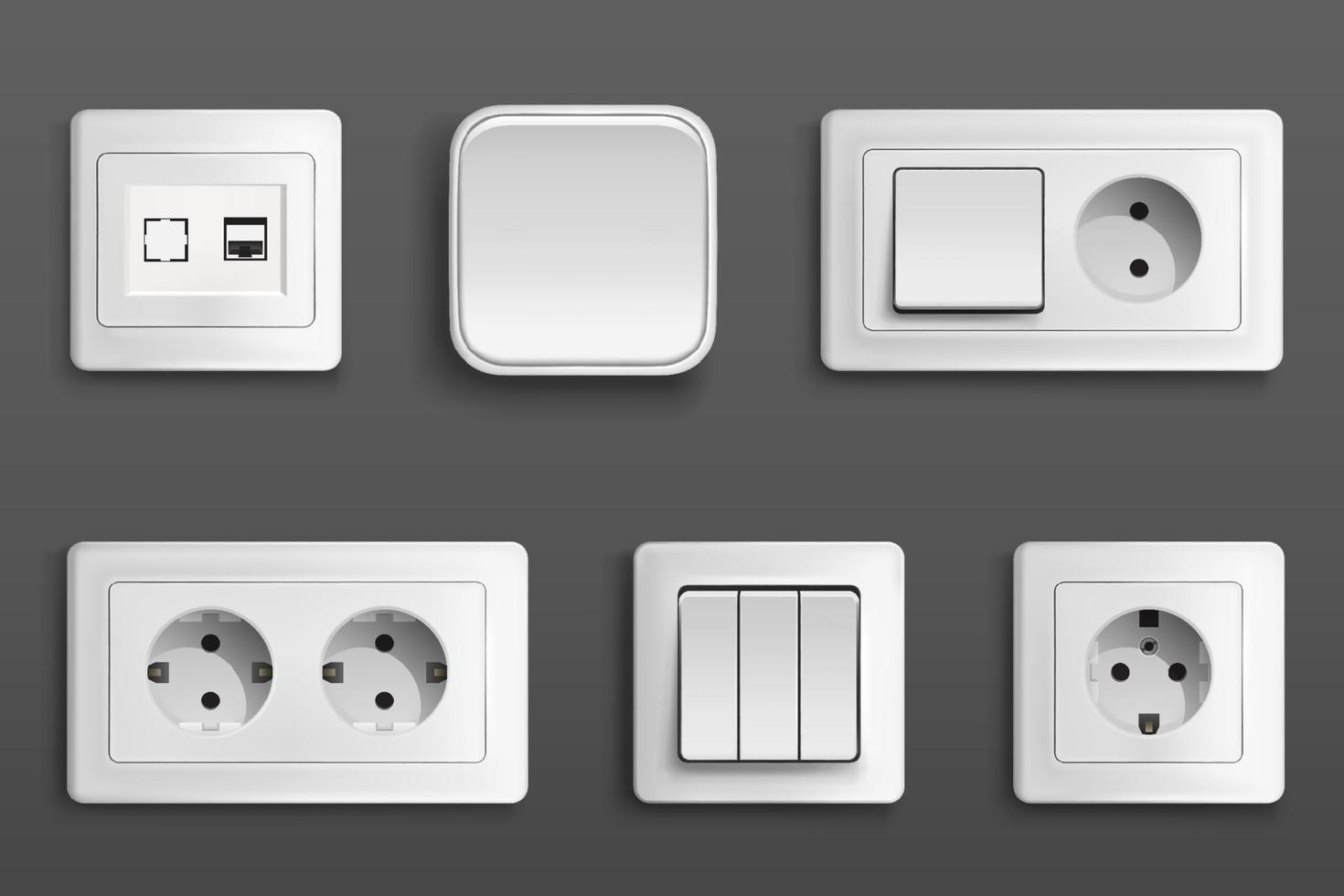 Switches and Sockets: