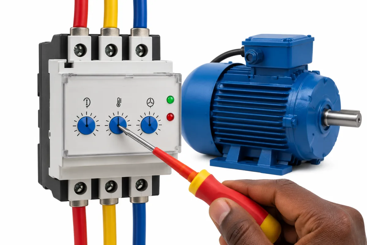 Motor Protection Relay Settings Kenya Explained: Overload, Phase Failure