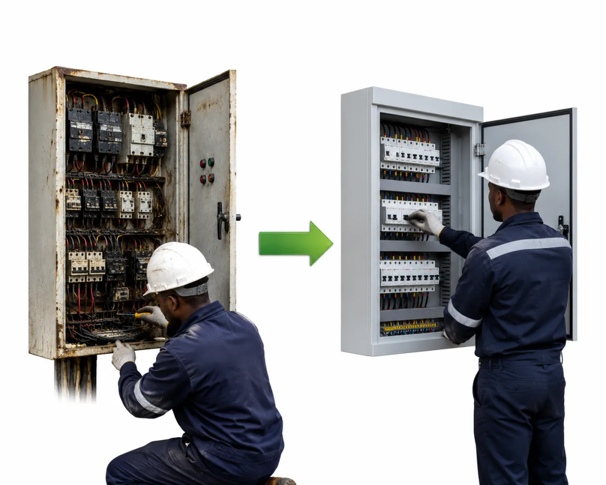 Planned Shutdown for Panel Replacement Kenya | Engineering